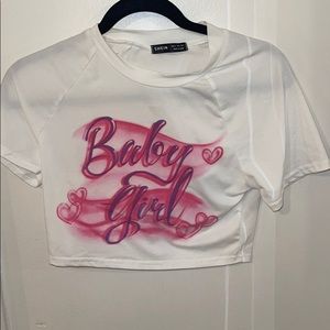 Baby girl crop top